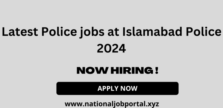 Latest Jobs at Islamabad at Goverment Organization pakistan 2024 Advertisement Online Apply